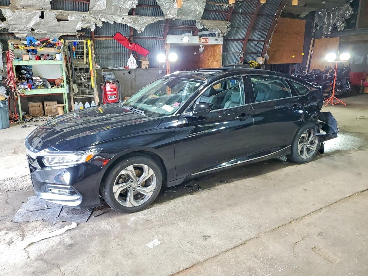 Used Hood fits: 2019 Honda Accord  Grade B