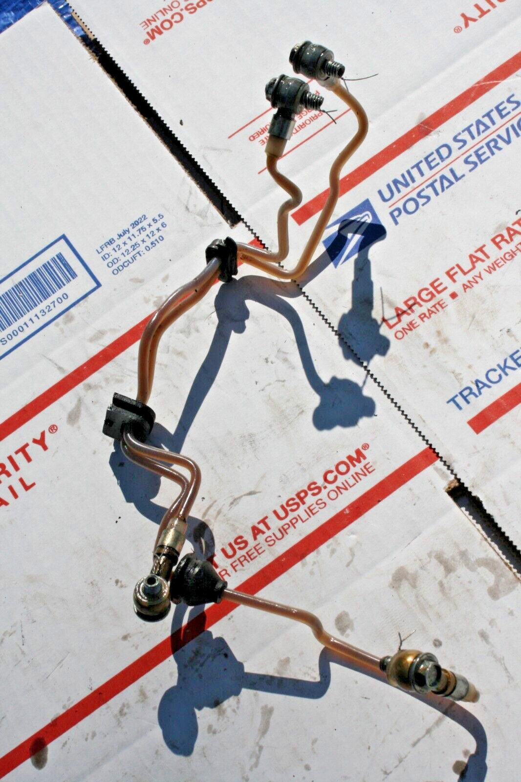 1970-71 Suzuki TC90 / 90cc OEM OIL LINES VIN#TC90-58421