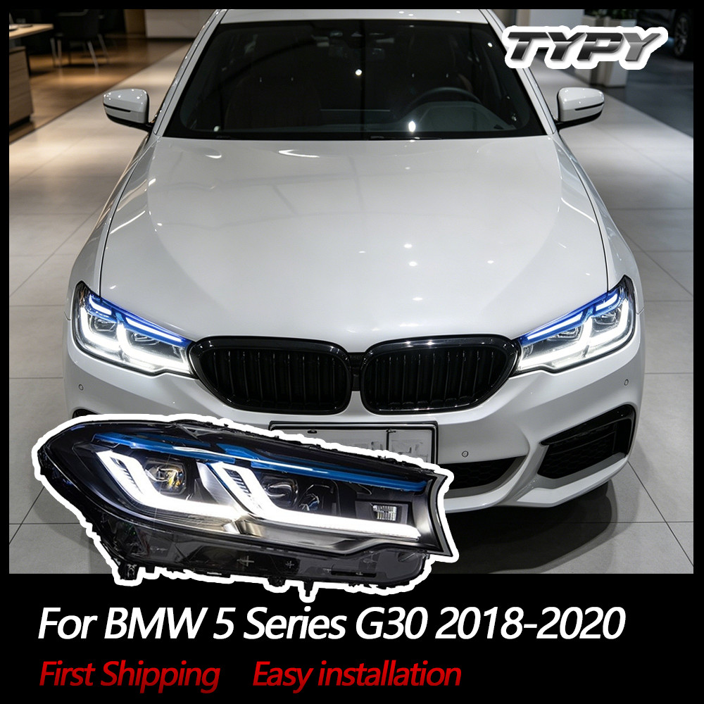 LED Headlights For BMW 5 Series G30 G38 2018-2020 Upgrade M5 Style Headlight