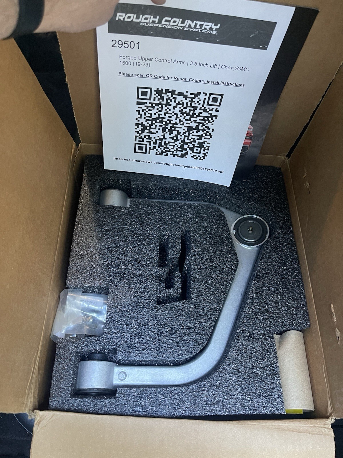Rough Country 29501 19-26 Silverado/Sierra Forged Upper Control Arms Pair Rough Country 29501 19-26 Silverado/Sierra Forged Upper Control Arms Pair