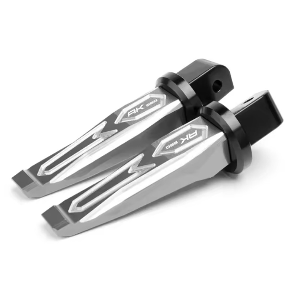 For KYMCO AK550 17-24 Rear Passenger Footrests Foot Pegs Pedals 1Pair For KYMCO AK550 17-24 Rear Passenger Footrests Foot Pegs Pedals 1Pair