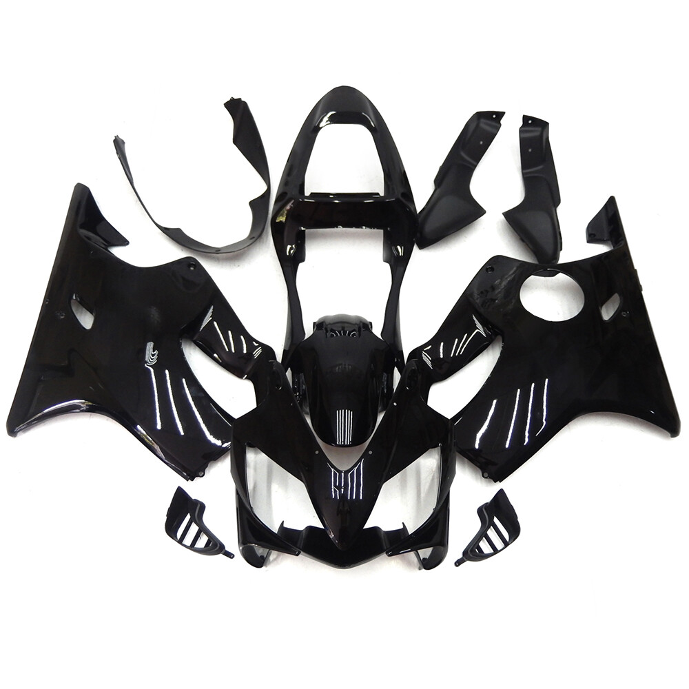 Injection Golss Black Fairing Kit For Honda CBR600F4i 2001 2002 2003 Bodywork