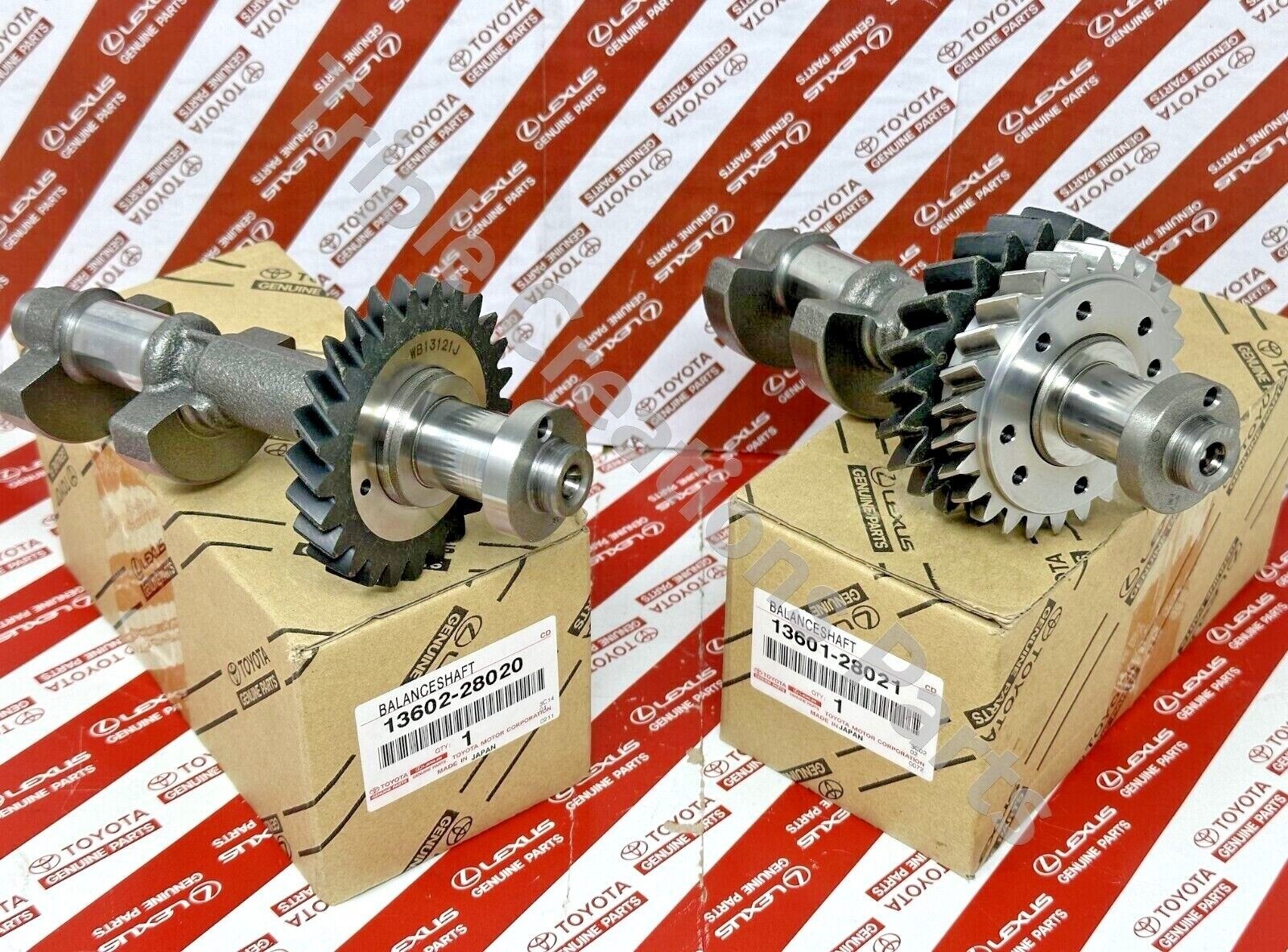 13601-28021 13602-28020 Genuine Toyota Balance Shaft Set 2AZ-FE No.1 & No.2 2.4L 13601-28021 13602-28020 Genuine Toyota Balance Shaft Set 2AZ-FE No.1 & No.2 2.4L