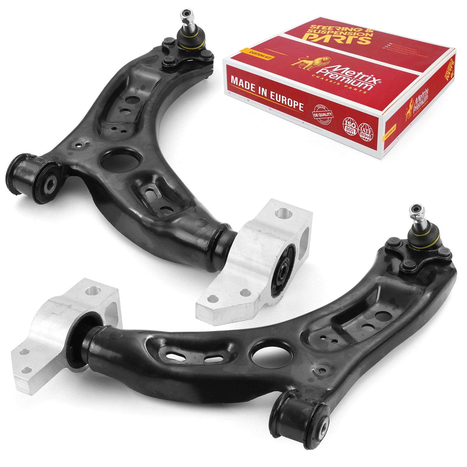 For 2011-2017 VW CC Front Lower Control Arm w/ Ball Joint Left & Right Set