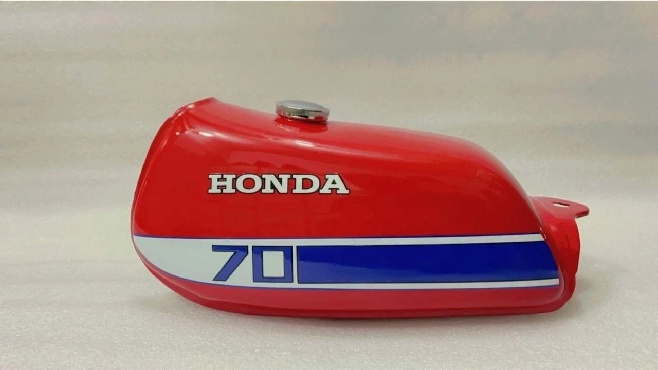 Honda ATC70 Red Painted Fuel Petrol Tank 1978-1985 Model