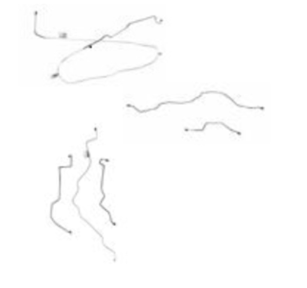For 90-96 Ford F-150 Complete Brake Line Kit- Reg Cab / Long Bed