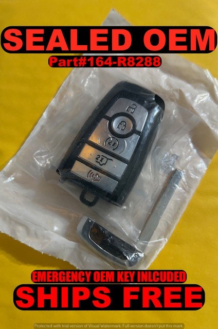 NEW OEM 2021-24 FORD BRONCO 5B SMART KEY PROXIMITY REMOTE START FOB 164-R8288