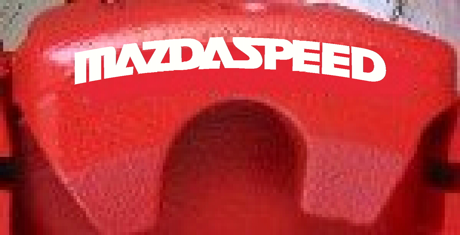 Mazda MAZDASPEED Curved Brake Caliper Decals (8)