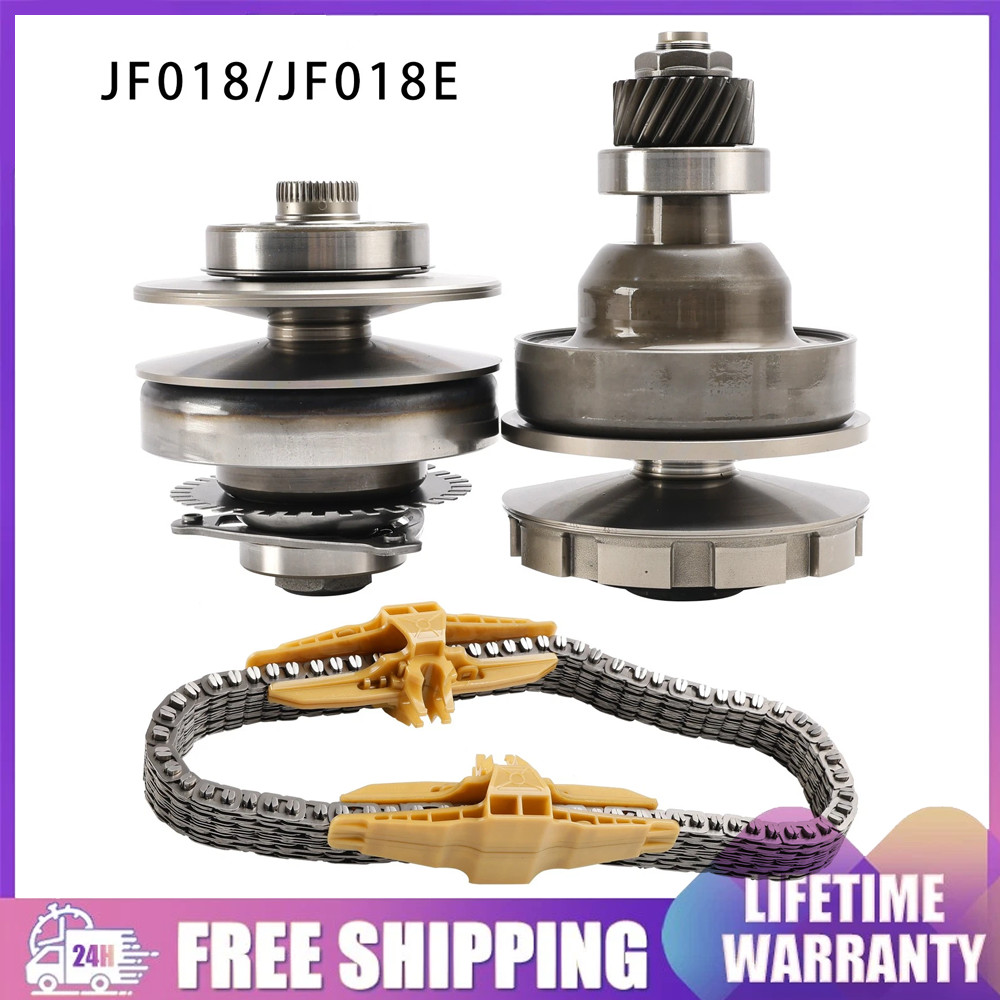 Fit Nissan CVT Auto Transmission Pulley w/ Belt Chain Kit Set JF018 JF018E