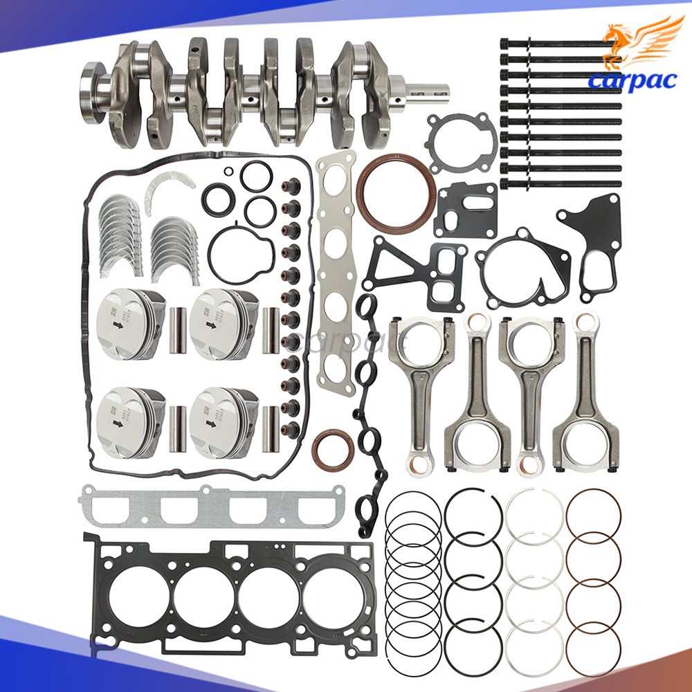 G4KH 2.0T TURBO Engine Rebuild Kit + Crankshaft fit Hyundai Sonata Kia Sportage
