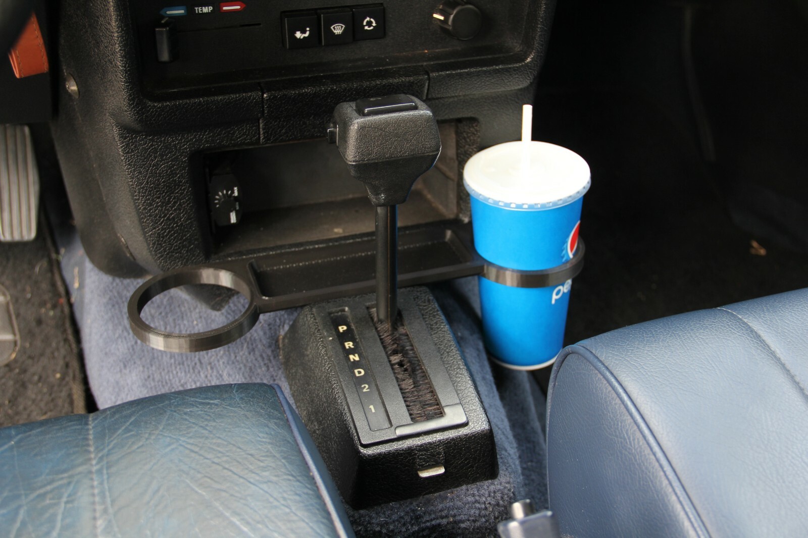 Black - Volvo 240 Double Cup Holder- Made In USA