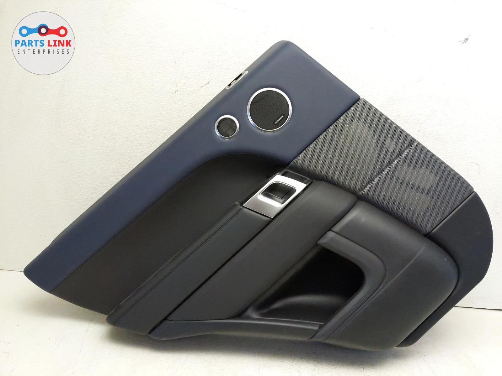 2018-22 RANGE ROVER SPORT REAR LEFT DOOR TRIM PANEL SPEAKER COVER CARD BLUE L494