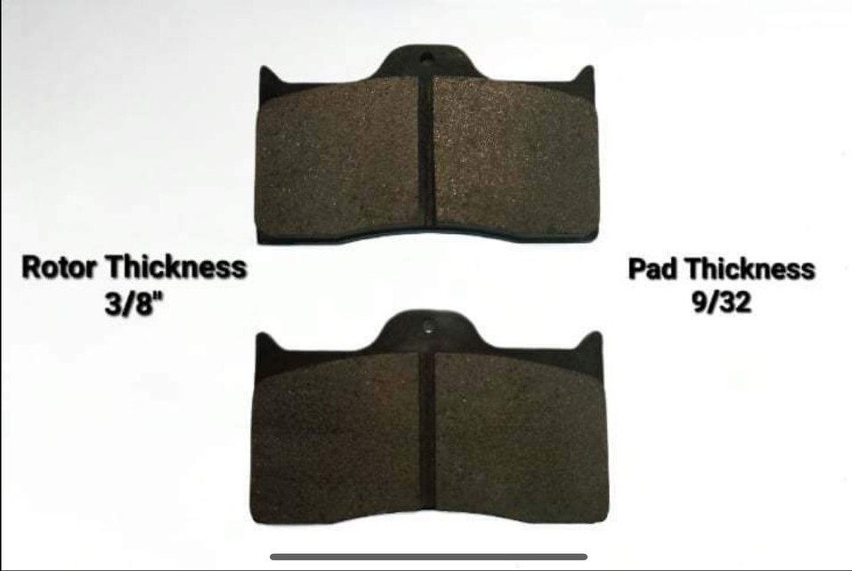 Wilwood 150-8850K Compatible Caliper Brake Pad Set - 4 Piece