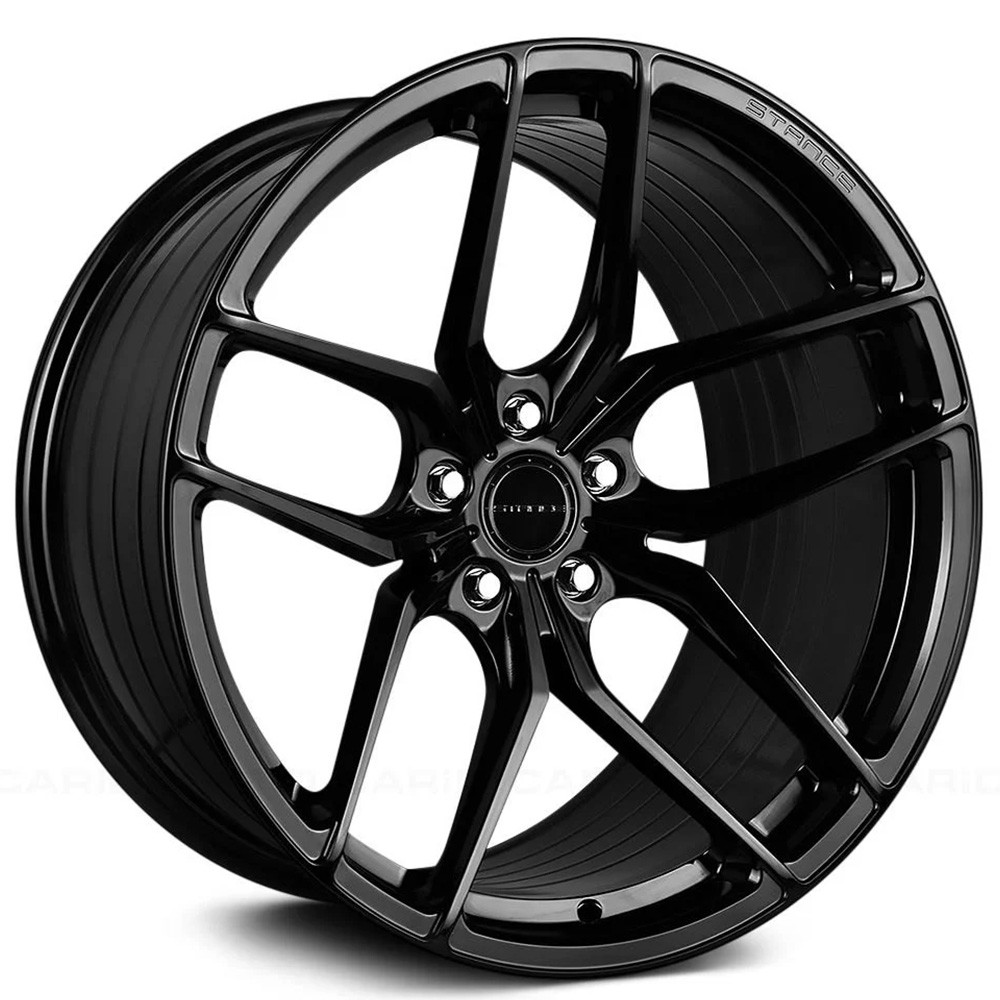 19x8.5/19x10 Stance Wheels SF03 Gloss Black Rims (4pcs) 19x8.5/19x10 Stance Wheels SF03 Gloss Black Rims (4pcs)