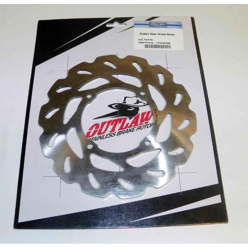 OEM Grade 220mm Rear Brake Rotor 96-25 Honda CRF150R CR85R CR80R 43351-GS2-600