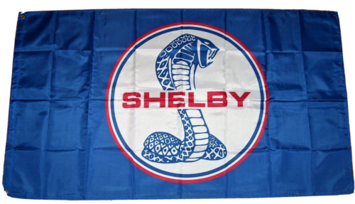 SHELBY COBRA 3'X5' FLAG BANNER FORD MAN CAVE GARAGE SVT GT MUSTANG FAST SHIPPING SHELBY COBRA 3'X5' FLAG BANNER FORD MAN CAVE GARAGE SVT GT MUSTANG FAST SHIPPING