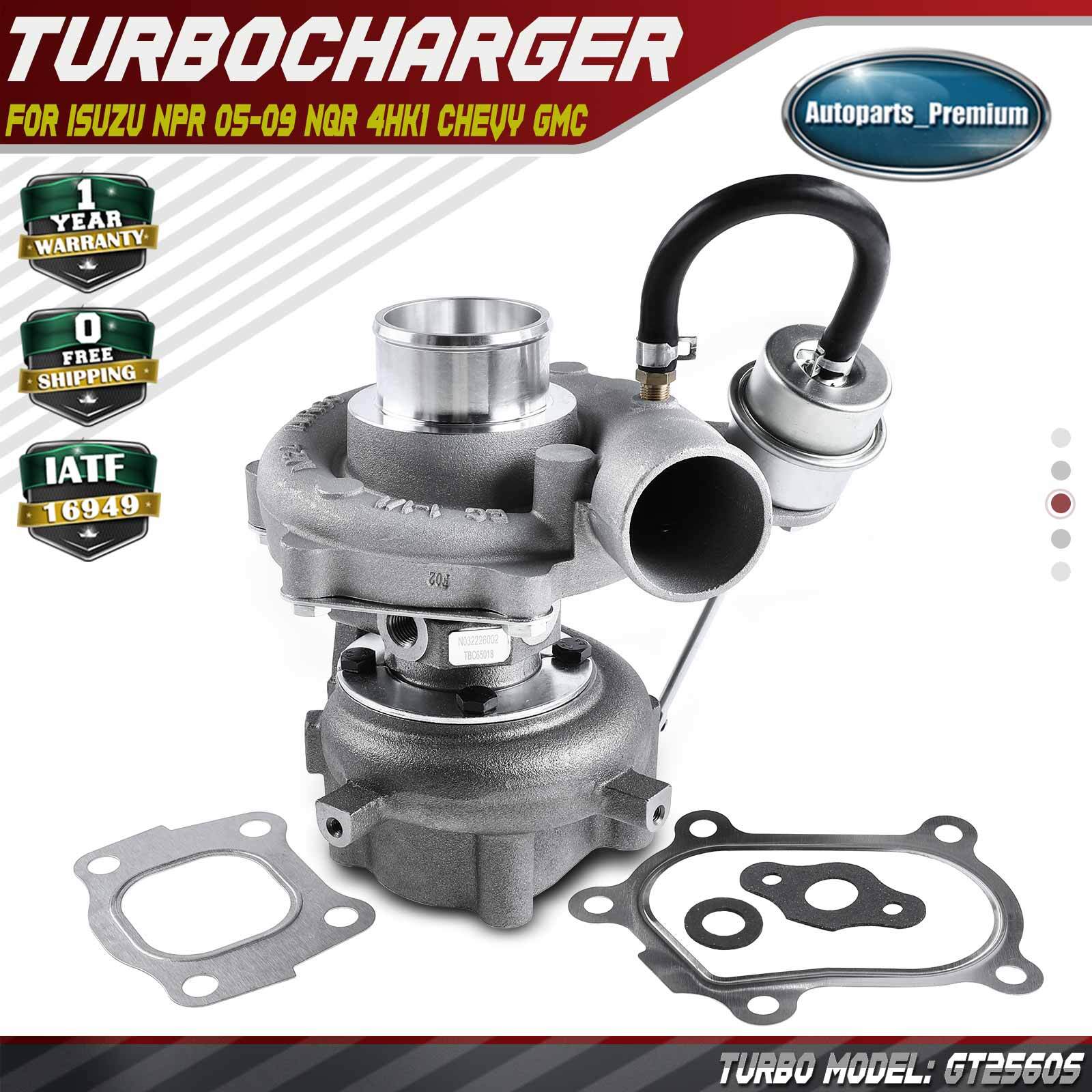 GT2560S Turbo Turbocharger for Isuzu NPR 2005-2009 NQR 4HK1 5.2L Chevy GMC 5.2L GT2560S Turbo Turbocharger for Isuzu NPR 2005-2009 NQR 4HK1 5.2L Chevy GMC 5.2L