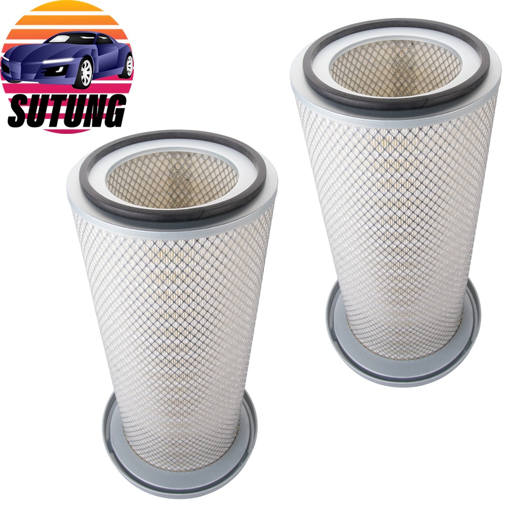 2x Engine Air Filter For Freightliner Kenworth Replace LAF3551 PA2705 P153551