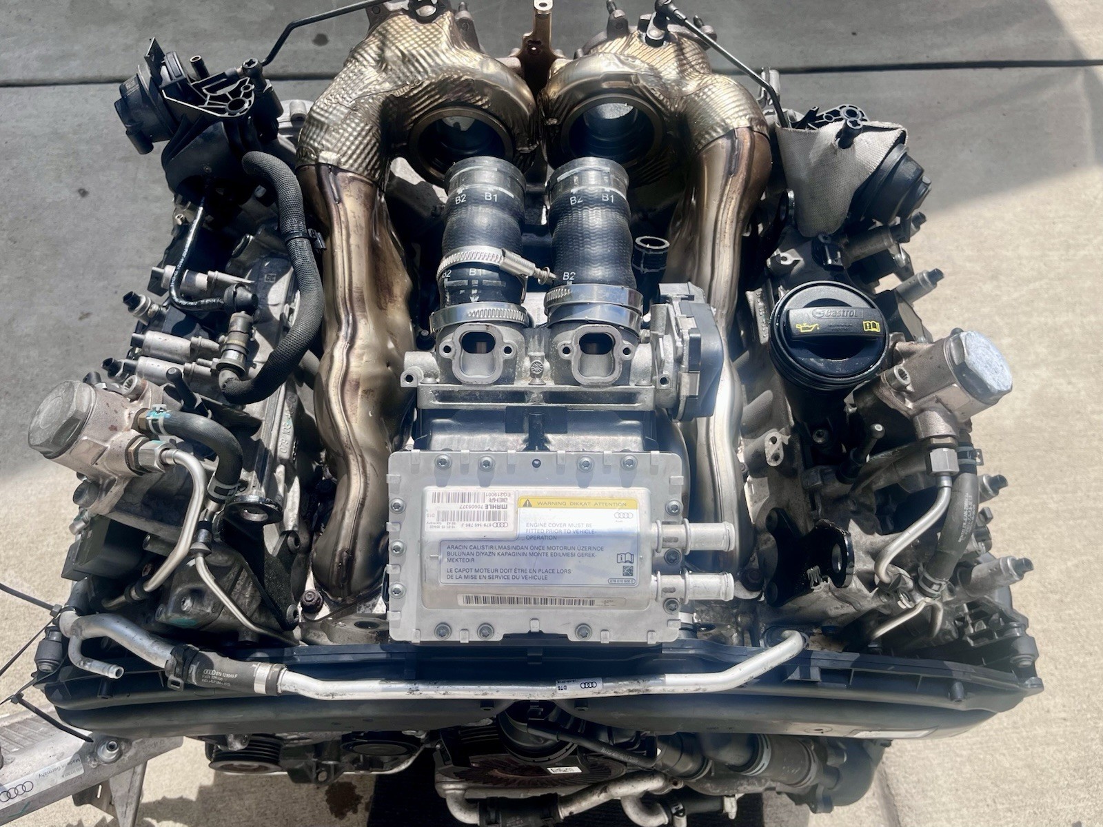 AUDI RS7 4.0 4.0T ENGINE 38k MILES CWUB MOTOR TWIN TURBO