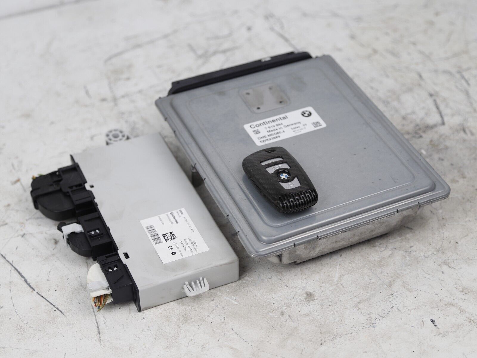 11-12 BMW ACTIVE HYBRID 7 - 4.4L ECM DME MSD85.4 IGNITION IMMOBILIZER MODULE SET 11-12 BMW ACTIVE HYBRID 7 - 4.4L ECM DME MSD85.4 IGNITION IMMOBILIZER MODULE SET