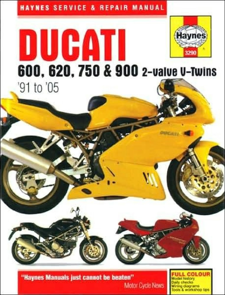 Haynes M3290 Ducati 600/750/900 V-Twins Manual Haynes M3290 Ducati 600/750/900 V-Twins Manual