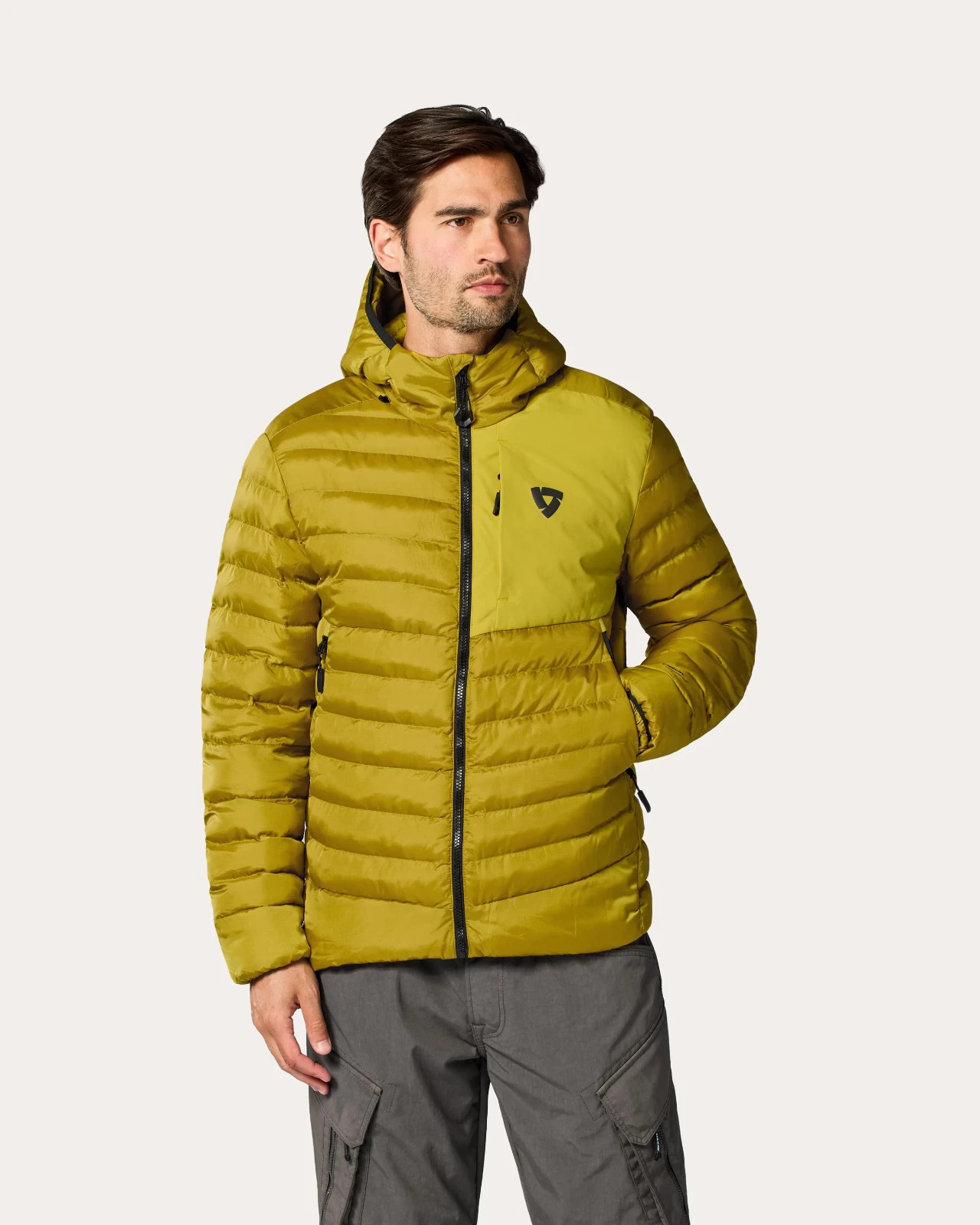 Rev'It Fremantle Mens Motorcycle Riding Jacket Yellow  New W/Tags Size XL