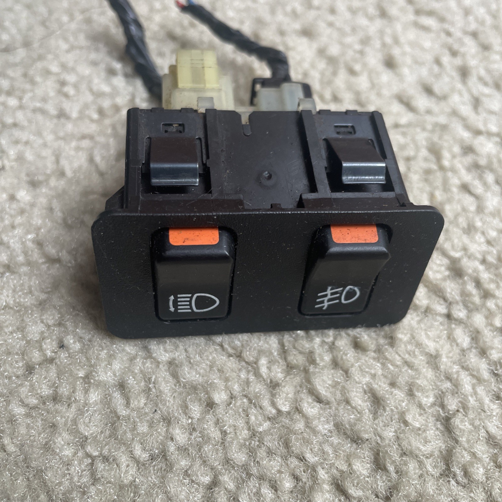 88-91 Honda Prelude Pop Up Headlight Fog Light Switch, Genuine OEM