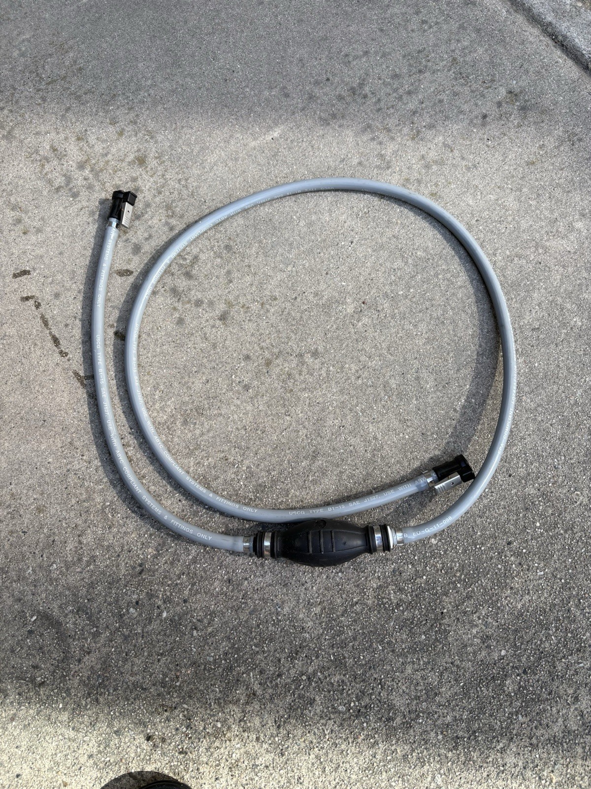 Fuel Line Kit — for Johnson and Evinrude Engines, 6 Feet Long, 3/8-In. Diameter Fuel Line Kit — for Johnson and Evinrude Engines, 6 Feet Long, 3/8-In. Diameter