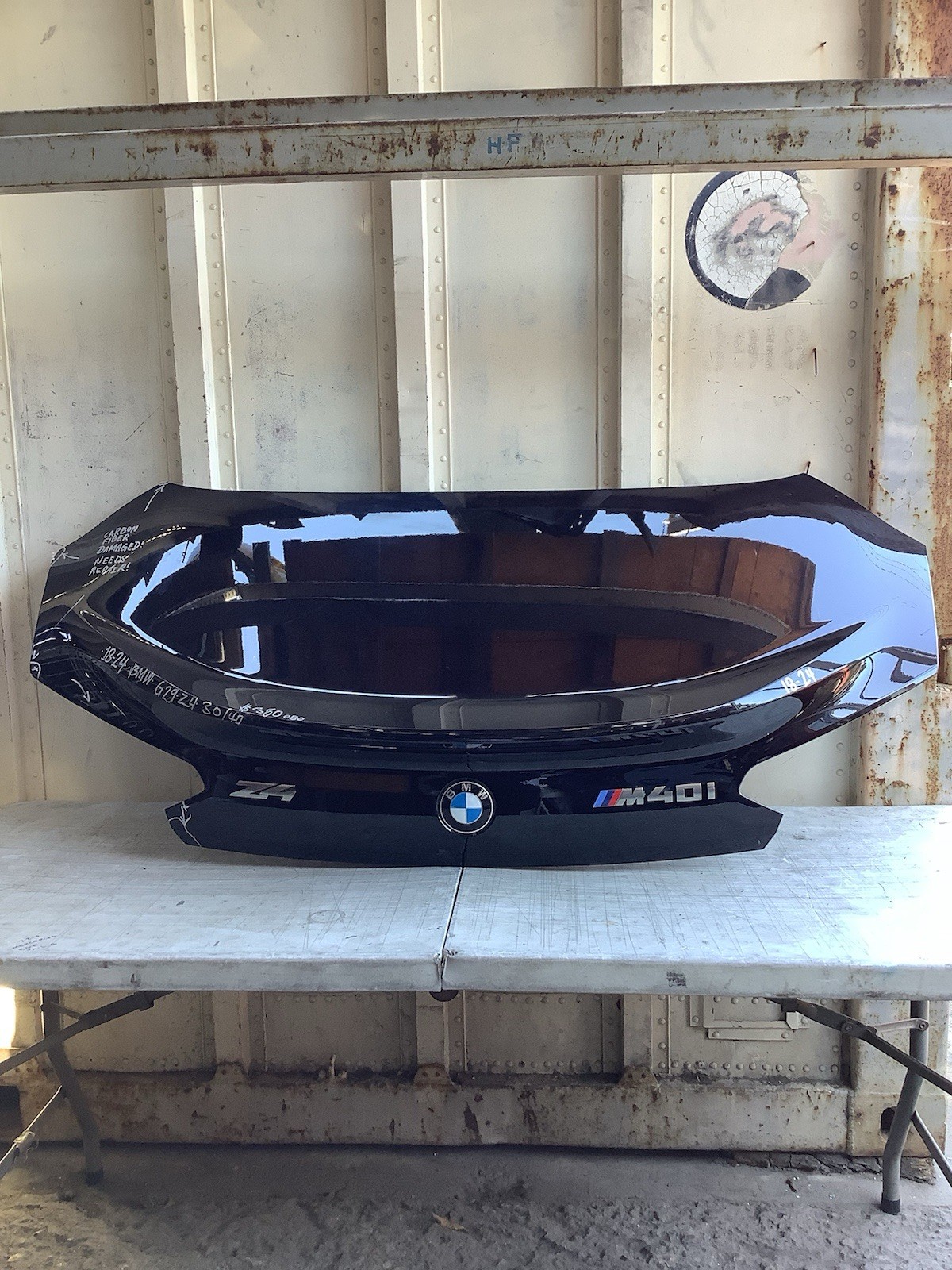 2018 2024 BMW Z4 REAR TRUNK LID SHELL
