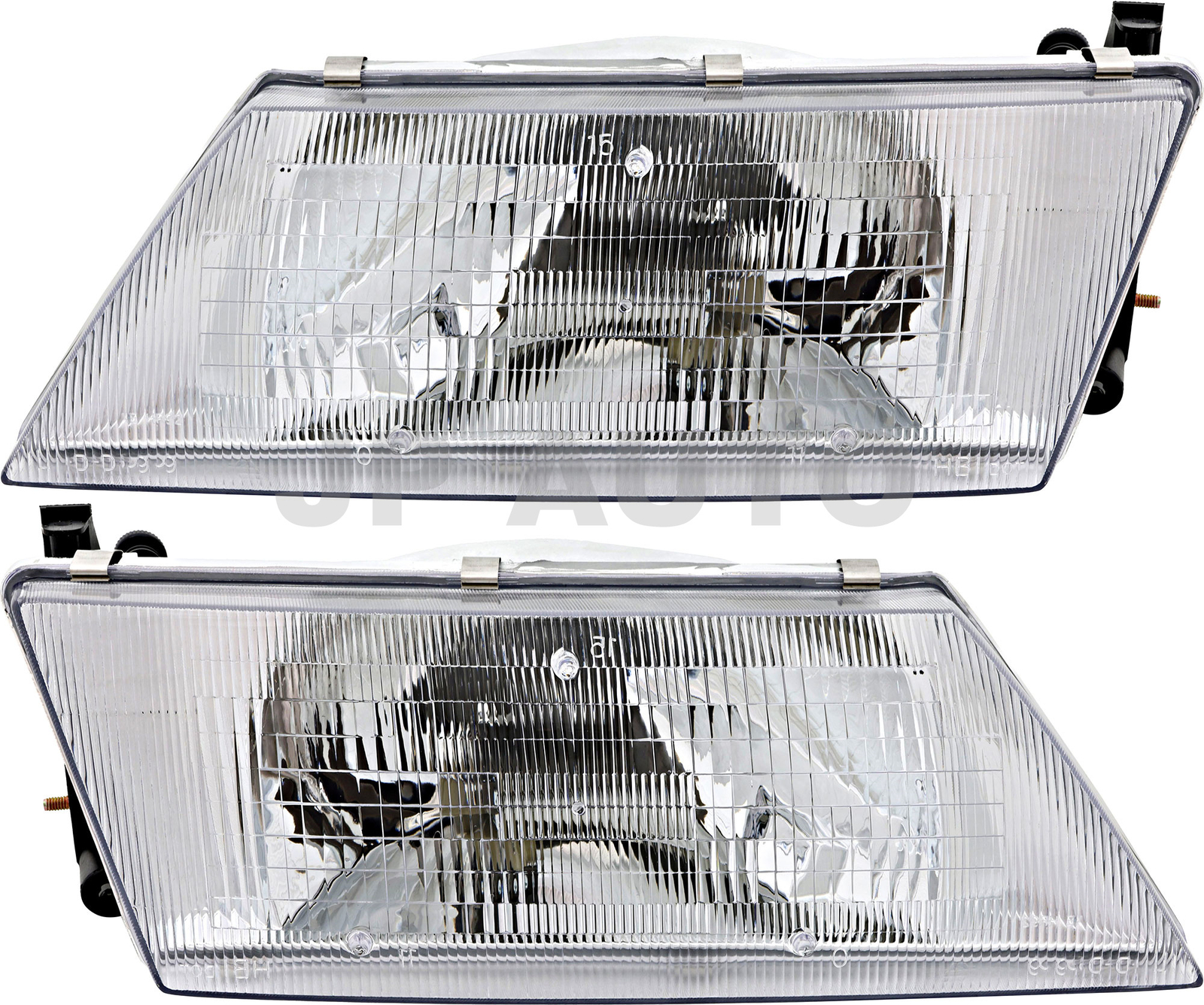 For 1995-1999 Nissan Sentra 200SX Headlight Halogen Set Pair