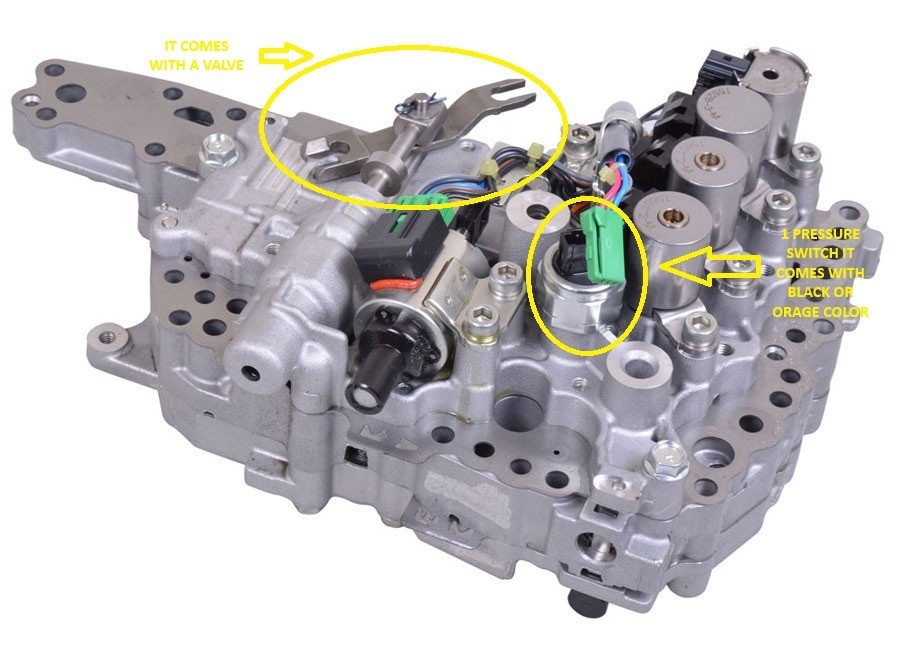 RE0F10A JF011E CVT Valve Body 1 Sensor Nissan Altima Murano Rogue Sentra Jeep