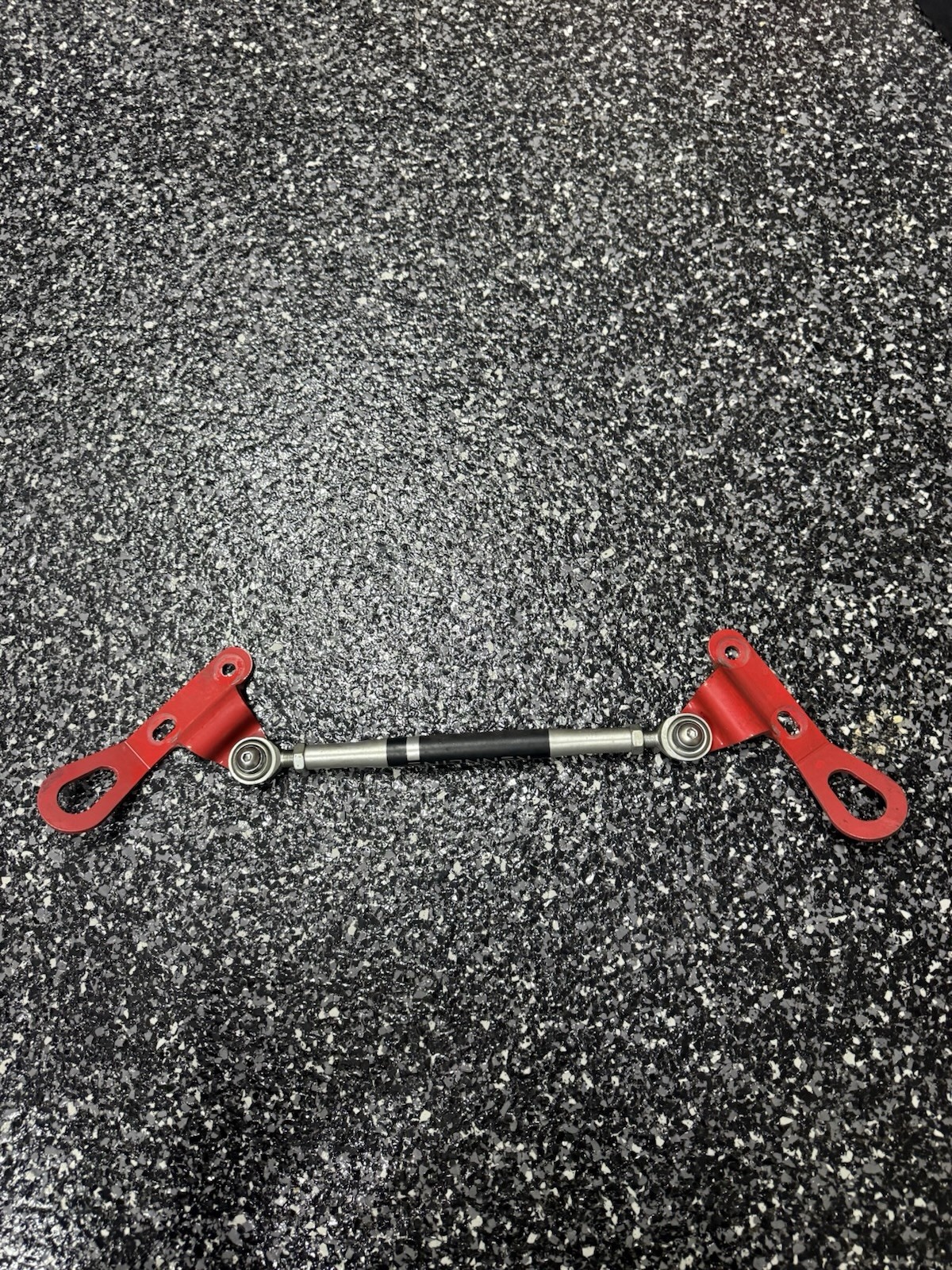 Rennline Rear Subframe Brace With Tie Downs (rear) For 718/981 Boxster/Cayman Rennline Rear Subframe Brace With Tie Downs (rear) For 718/981 Boxster/Cayman