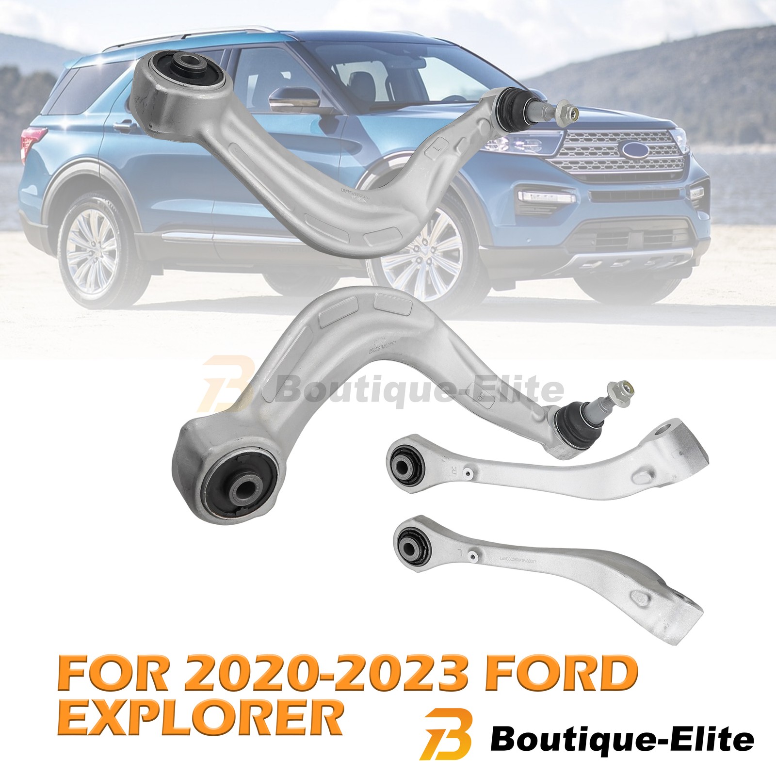 4PCS Suspension Control Arm Set CMS401285 For 2020-2023 Ford Explorer
