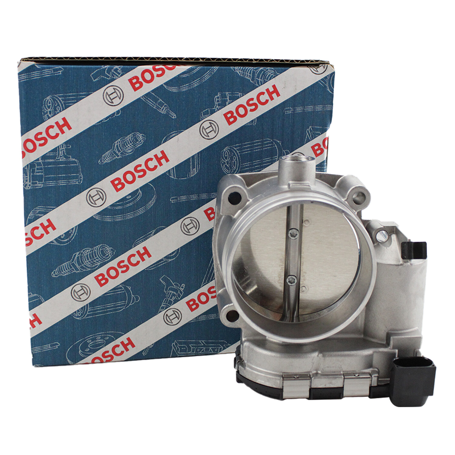 Bosch 0280750474 Throttle Valve Assembly (Throttle Body) (74 mm) For Porsche