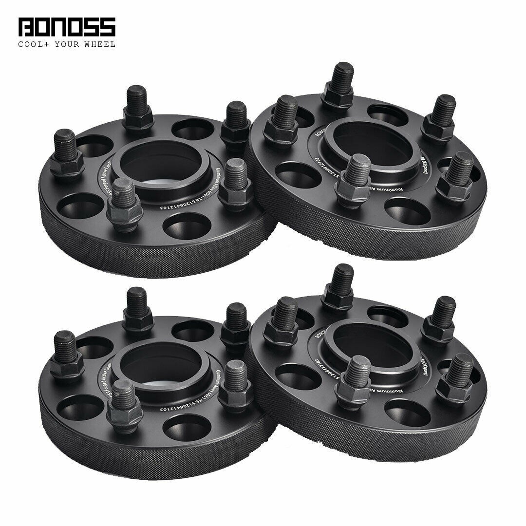 4Pc 25mm BONOSS Wheel Spacer Adapter 5x120 For Land Rover Range Rover Sport