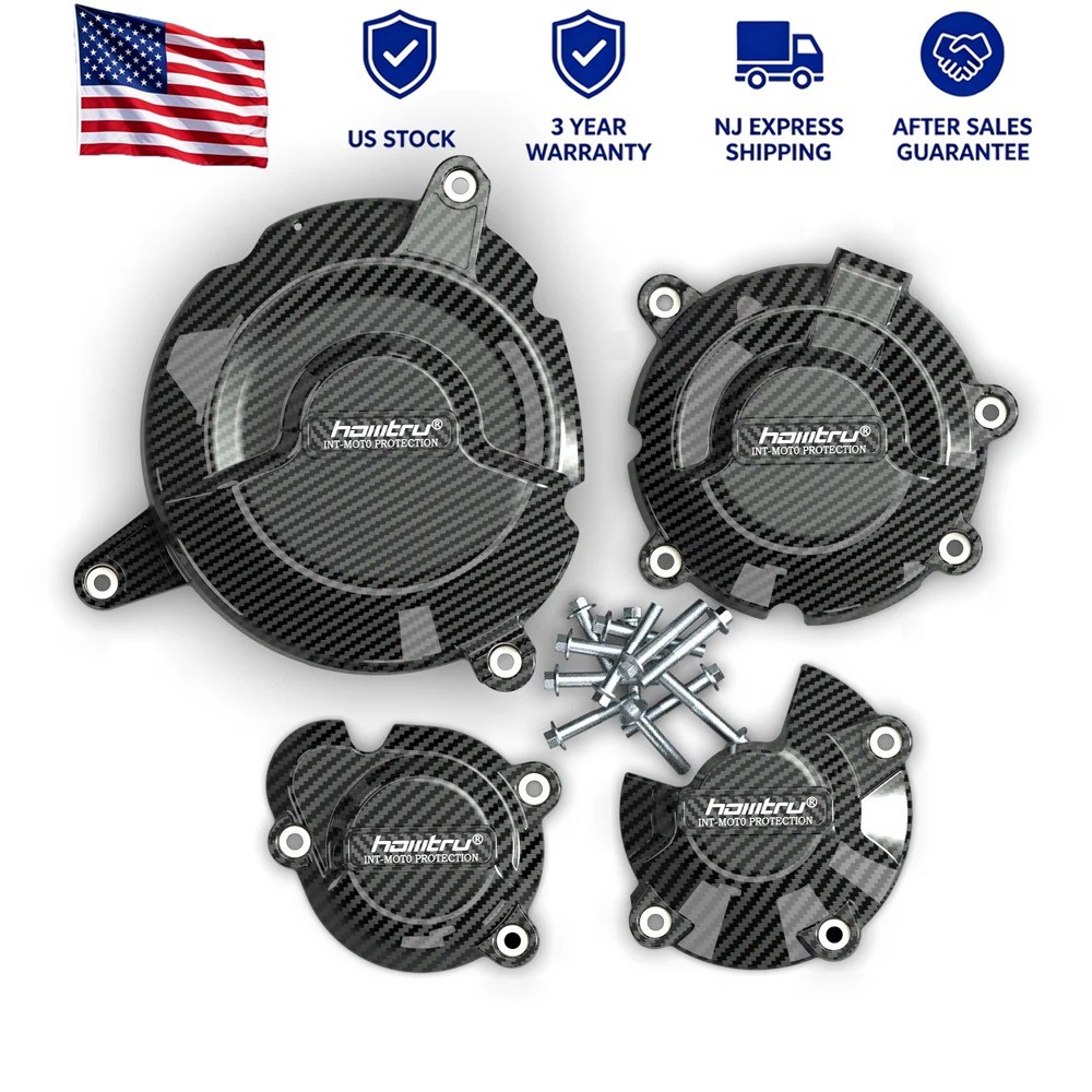 For Suzuki GSX-S1000 GSX-S1000GT GSX-S1000F 15-26 Carbon Engine Protection Cover