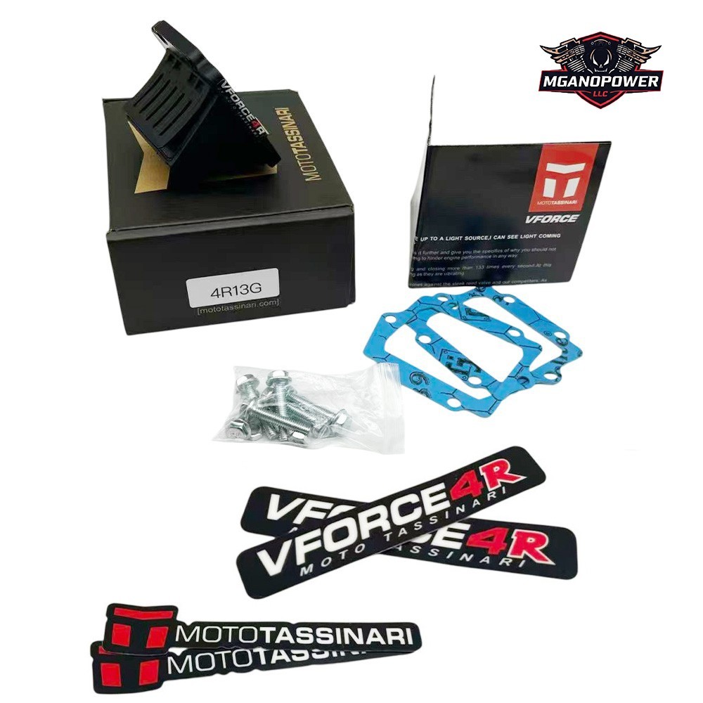 V-Force 4R Kawasaki KDX200 220R Reed Cage Block Valve Carbon Fiber Petals V4R13G