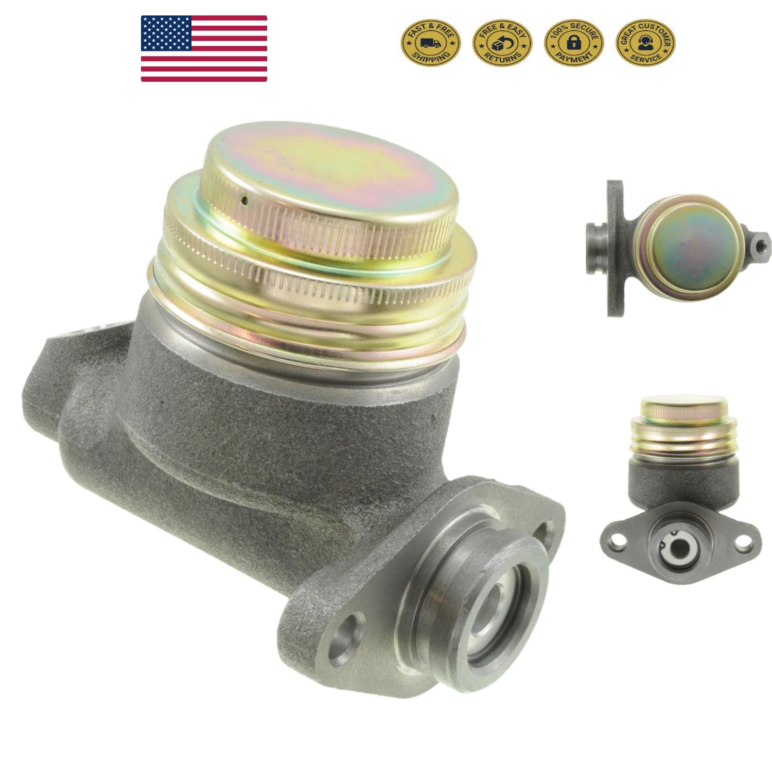 New Durable Brake Master Cylinder for Classic Edsel/Ford/Mercury Vehicles, 16oz