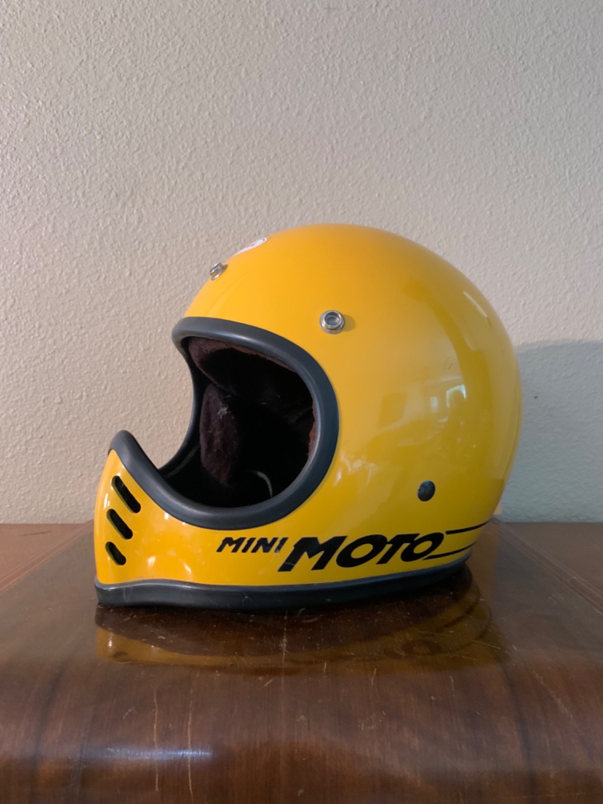 Vintage Bell MiniMOTO Rare MINI MOTO 1980\'s MXR Drag Flat Track Racing Helmet Vintage Bell MiniMOTO Rare MINI MOTO 1980\'s MXR Drag Flat Track Racing Helmet