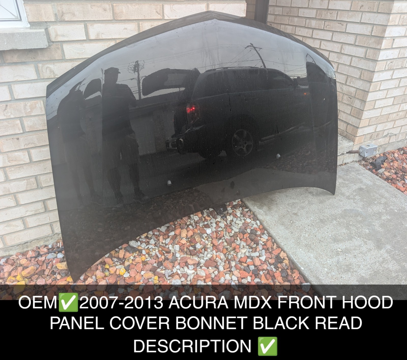 OEM✅2007-2013 ACURA MDX FRONT HOOD PANEL COVER BONNET BLACK READ DESCRIPTION ✅ OEM✅2007-2013 ACURA MDX FRONT HOOD PANEL COVER BONNET BLACK READ DESCRIPTION ✅