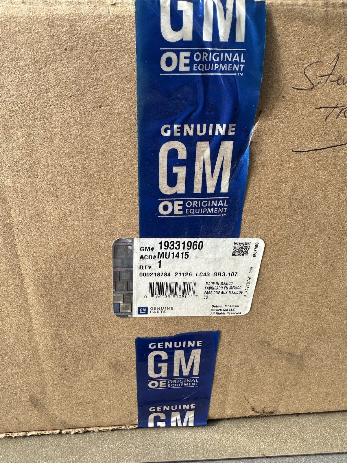 Gm 19331960 Oem Ac Delco Fuel Pump Gm 19331960 Oem Ac Delco Fuel Pump