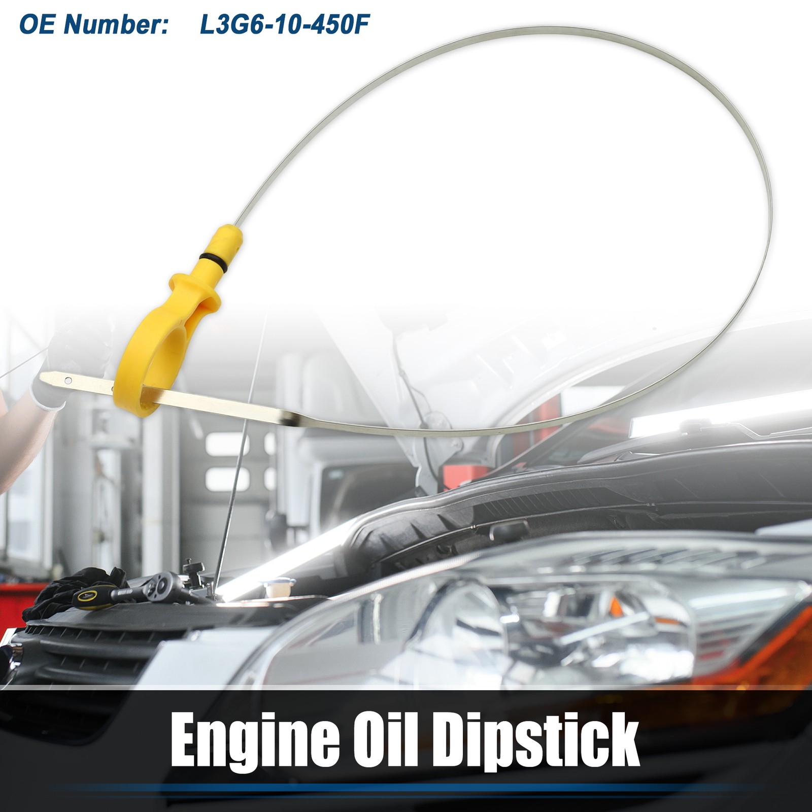 1PCS Car Engine Oil Level Indicator Dipstick for Mazda 3 2010-2013 L3G6-10-450F