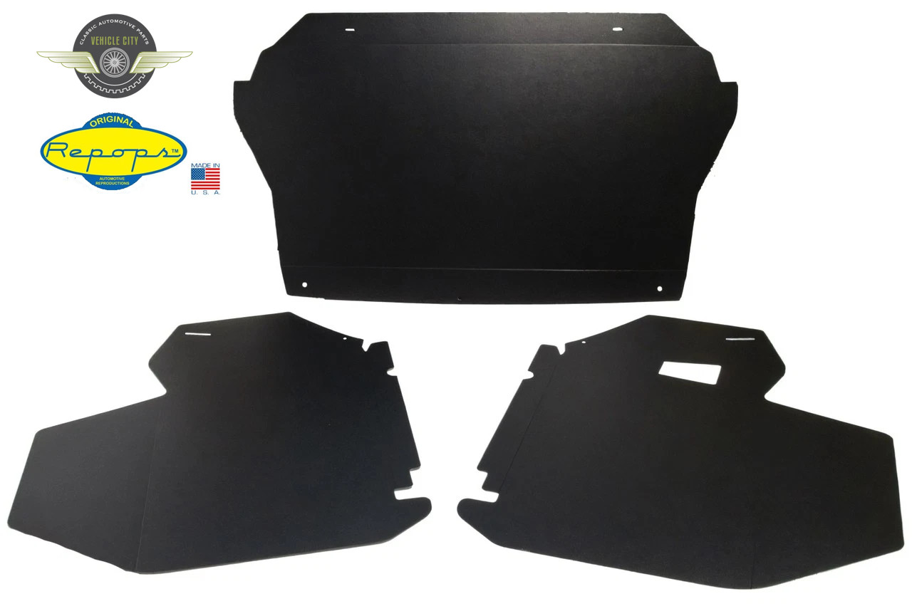 1969 Buick Wildcat Convertible Trunk Boards 3 Pcs