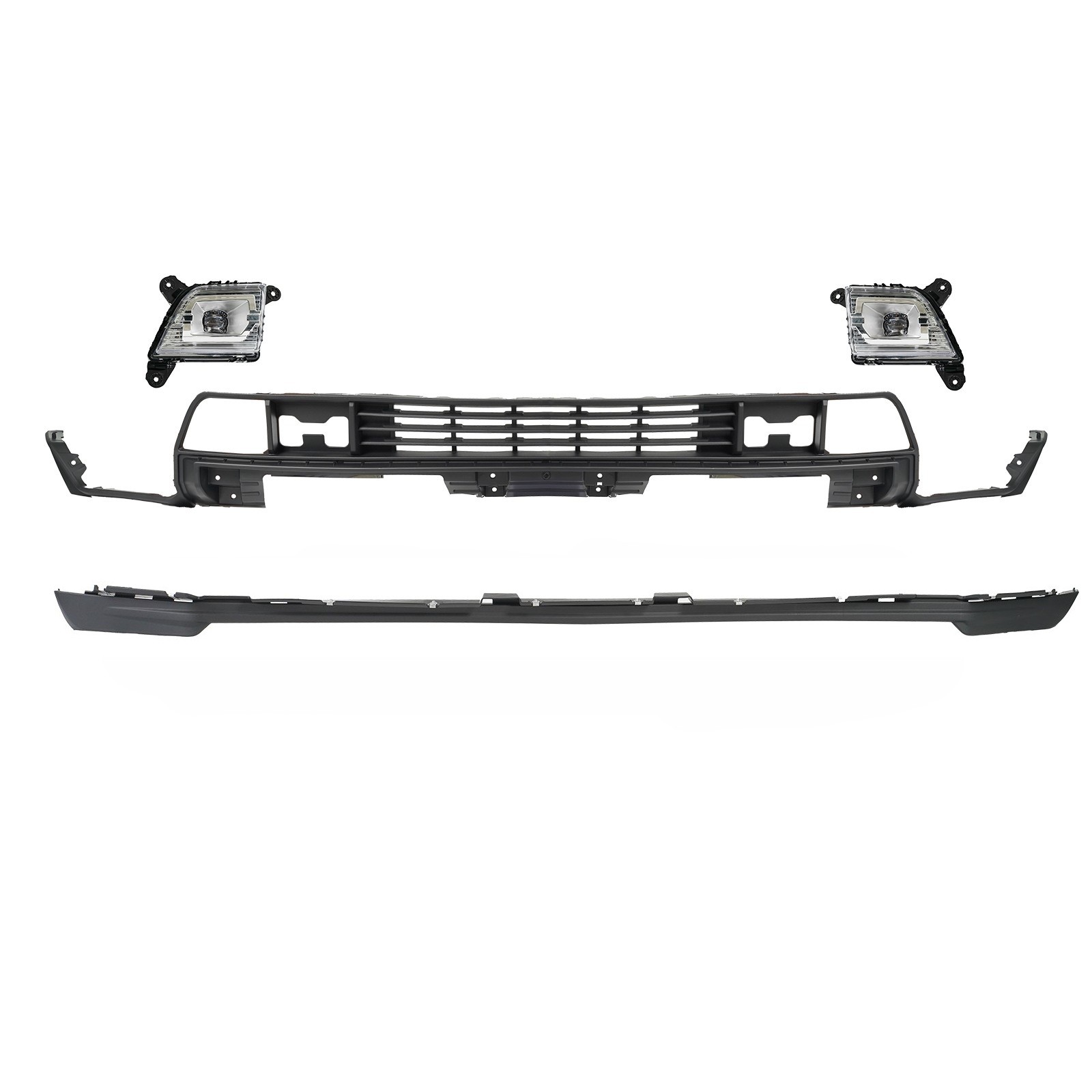 Front Lower Bumper Cover Air Deflector For 2020-2023 Chevy Silverado 2500 3500 Front Lower Bumper Cover Air Deflector For 2020-2023 Chevy Silverado 2500 3500
