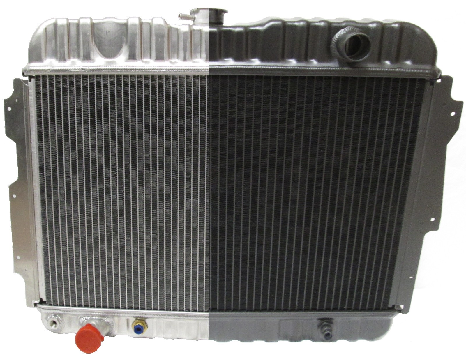 1966-72 Mopar B & E Body Black Aluminum 26\