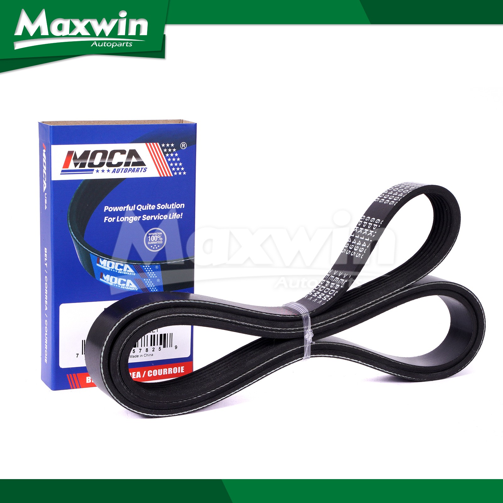 EPDM Serpentine Belt Fit Cadillac Escalade Chevrolet Silverado Tahoe 6PK1495