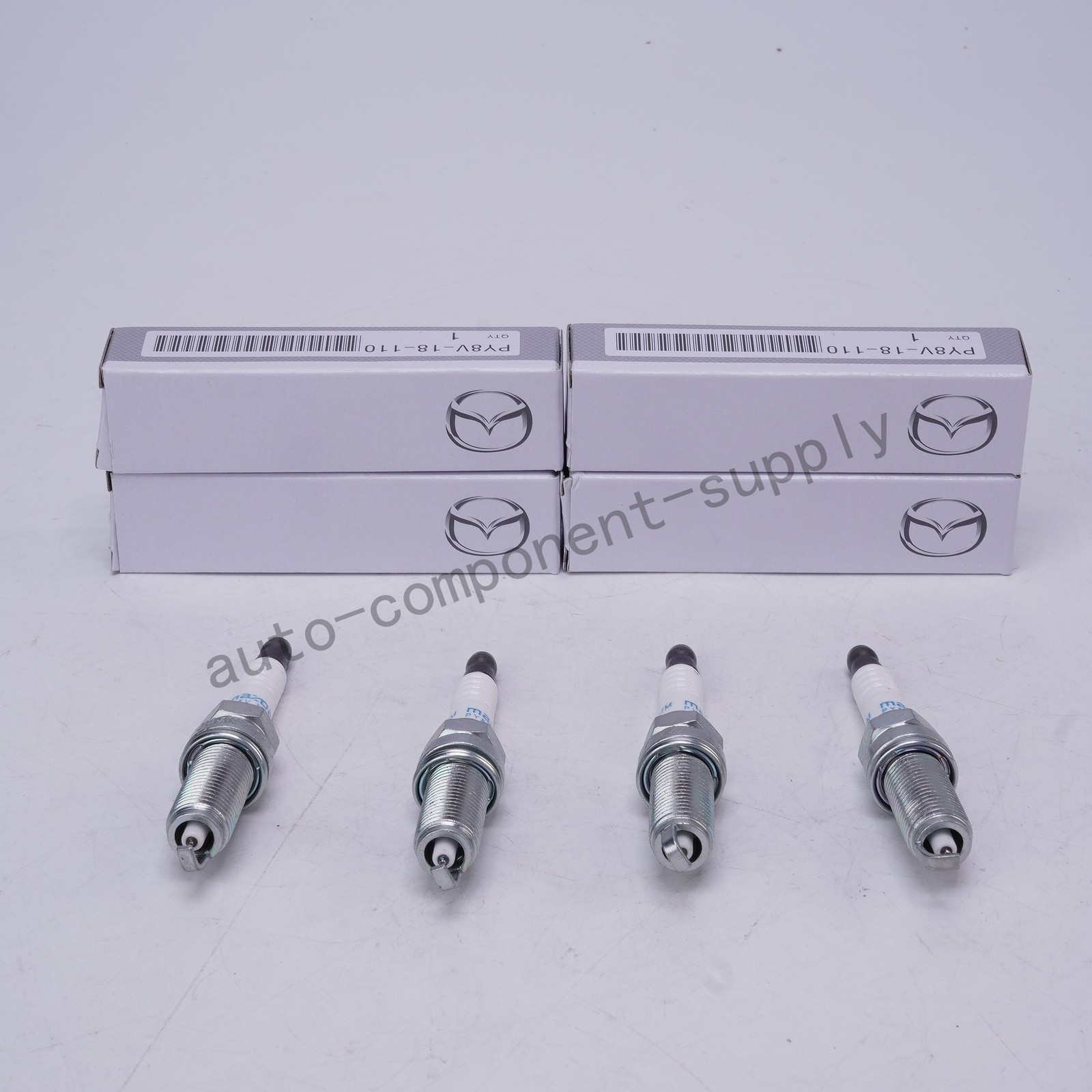 Genuine OEM 4pcs Spark Plug 2016-2025 Mazda 2.5L TURBO PY8V-18-110