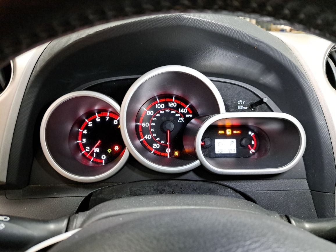 2009-2010 Toyota Matrix Speedometer Instrument Gauge Cluster Mph 131k Miles Oem 2009-2010 Toyota Matrix Speedometer Instrument Gauge Cluster Mph 131k Miles Oem