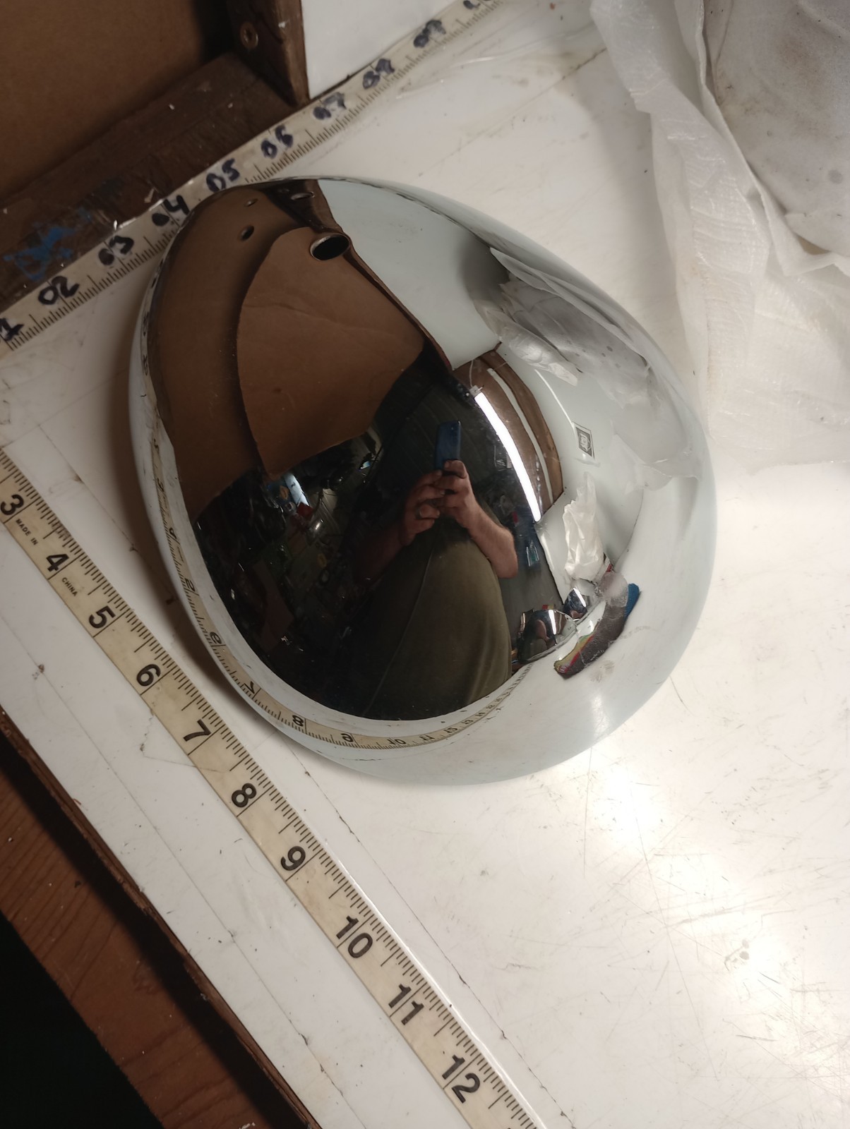 Genuine Indian Motorcycle Chrome Teardrop Headlight Bucket Housing OEM