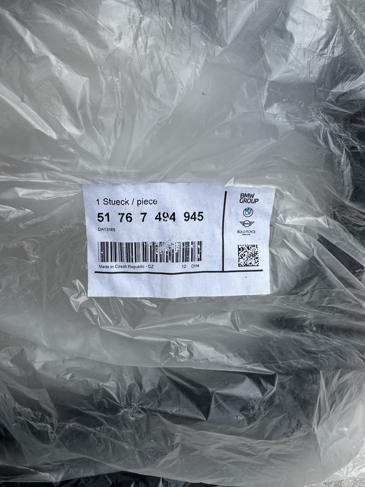 2018-2024 BMW X4 X3 Rear Trunk Hatch Tailgate Weatherstrip Seal OEM 51767494945